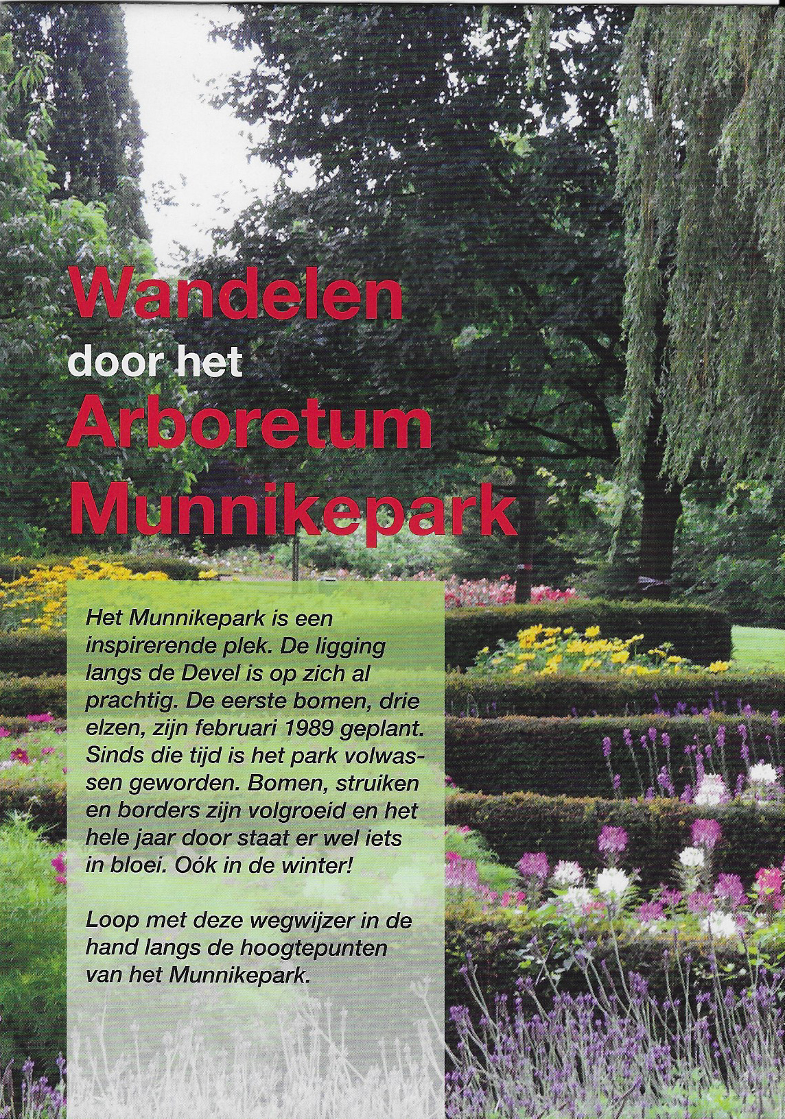 Arboretum folder