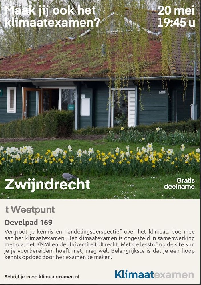 Klimaatexamen, .... huh ??? @ 't Weetpunt