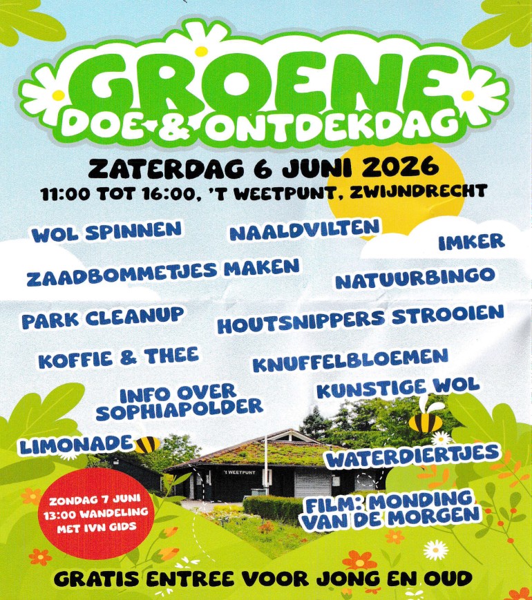 Groene Doe en Ontdekdag @ 't Weetpunt